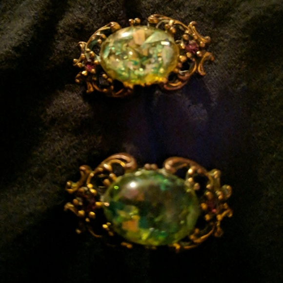 Vintage Antique Amazingly Unique Earrings - Picture 2 of 6